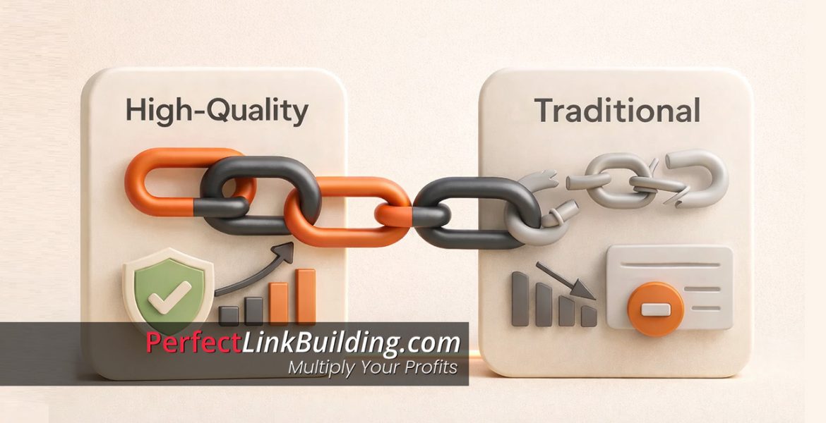 High-Authority Link Building vs. Traditional Link Building: What’s the Difference?